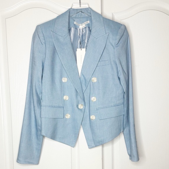 Veronica Beard Light Blue Blazer - Picture 5 of 16